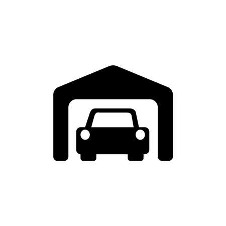 garage icon vector illustrationのイラスト素材