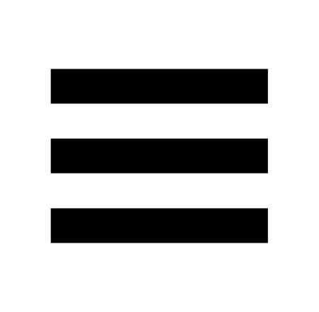 Burger menu / list iconのイラスト素材