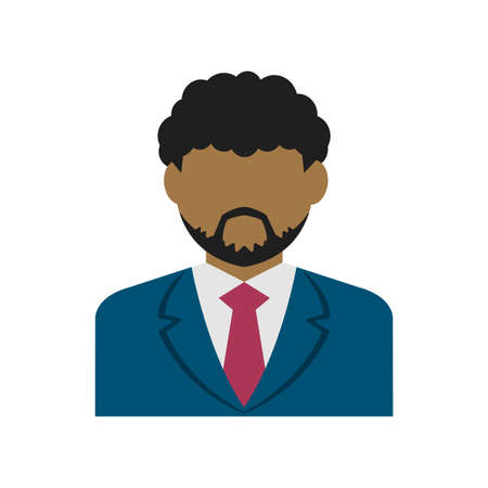 Business man avatar illustrationのイラスト素材