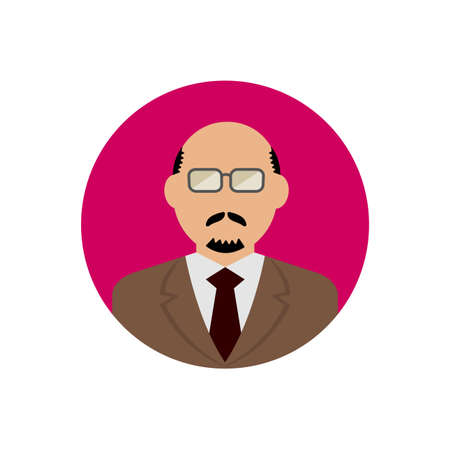 Businessman avatar illustrationのイラスト素材