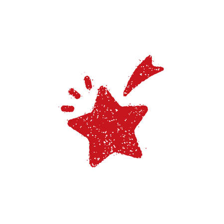 rubber stamp icon (for teachers using at school)のイラスト素材