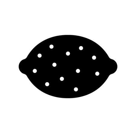 Lemon (fruit) vector icon illustrationのイラスト素材