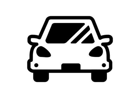 Car, automobile vector icon illustrationのイラスト素材