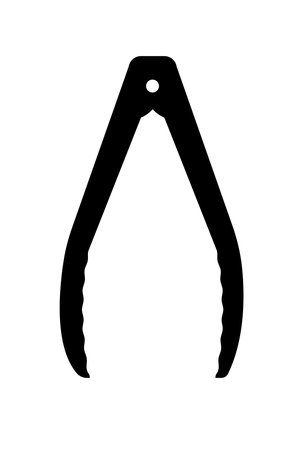 Kitchen tongs  vector icon illustrationのイラスト素材