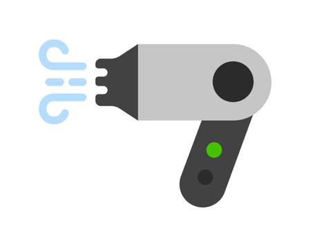 Hair dryer vector icon illustrationのイラスト素材