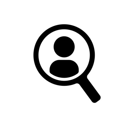 Recruitment ( job offer ) vector icon illustrationのイラスト素材