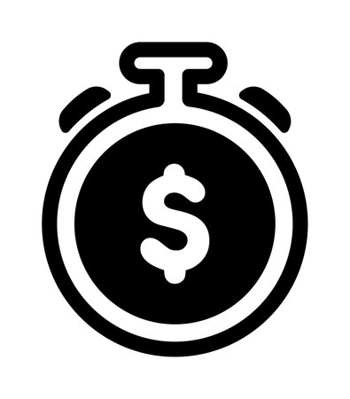 Short selling vector icon illustrationのイラスト素材
