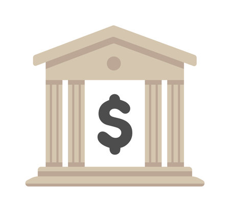 Securities company ( stock market ) vector icon illustrationのイラスト素材