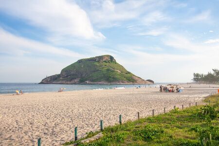 Pontal Beach in Rio de janeiro, Barra da TIjuca and Recreio dos Bandeirantesのeditorial素材
