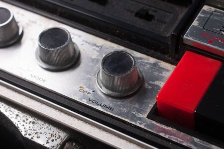 Old Volume Button, tunning, selector and modeの写真素材