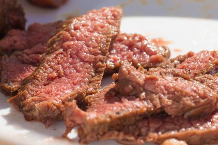 Brazilian Picanha Steak in traditional Brazilian Barbecueの写真素材