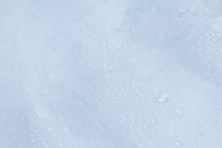 Wet Glass Surface with various bubbles of waterの写真素材