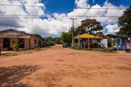 Sao Jorge City Church in Chapada dos Veadeiros, Goias, Brazilの写真素材