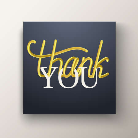 Glossy gold blended letters. 3D bubble font. Interlaced textのイラスト素材