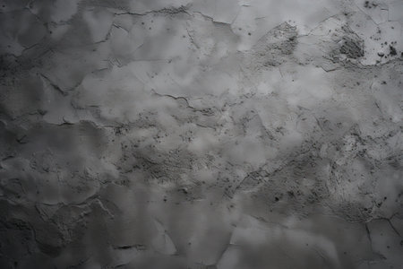 Concrete gray wall. Background with distressed grunge texture. Generative AI illustrationの素材