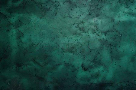 Concrete green wall. Background with distressed grunge texture. Generative AI illustrationの素材