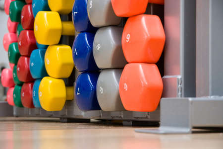 Equipment And Machines At The Modern Gym Room Fitness Centerの写真素材