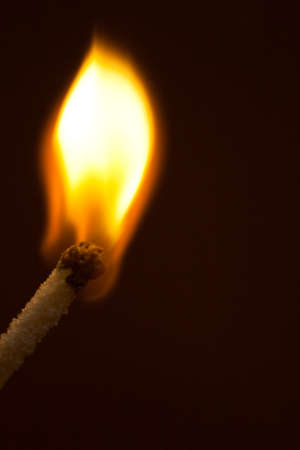 fire, Ignition, the moment of ignition of sulphur on matchesの写真素材