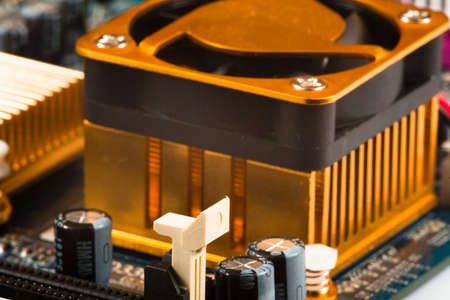 Modern Electronics Research, Development Facility: Black Female Engineer Does Computer Motherboard Soldering. Scientists Design PCB, Silicon Microchips, Semiconductors. Medium Close-up Shotの写真素材