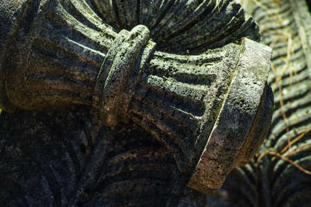 Detail decorative stone architectural elements