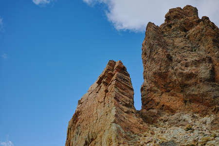 Teide National Park, Tenerife - the most spectacular travel destination, lava and volcanoの写真素材