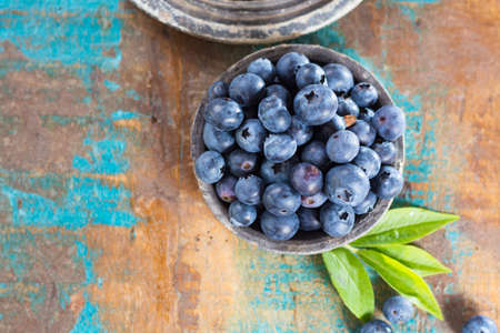 Blueberry antioxidant organic superfoodの写真素材