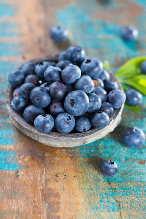 Blueberry antioxidant organic superfoodの写真素材