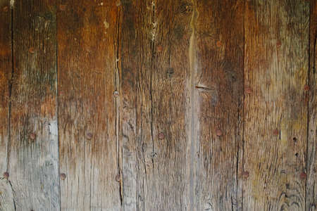 Natural color old wooden plank texture, designer background, wallpaper, templateの写真素材
