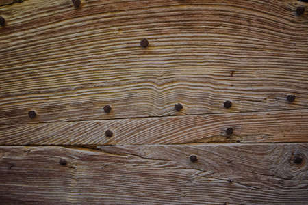 Natural color old wooden plank texture, designer background, wallpaper, templateの写真素材
