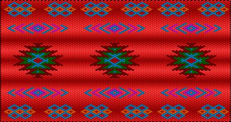 The traditional ornament of the inhabitants of the East, the Arab world, in which rich colors...
