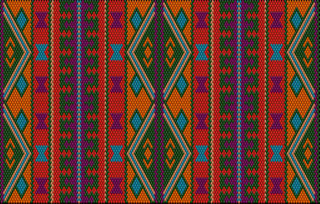 Women's woven carpets with ornament embroidered on fabrics for dresses. Embroidery patterns.