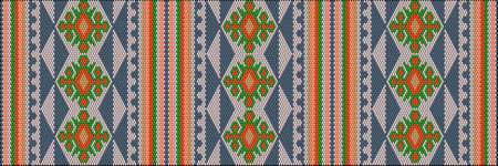A traditional ornament of peoples and countries of Latin America in which rich colors attract...