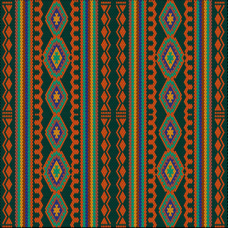 Ornament, mosaic, ethnic, folk pattern. It is made in bright, juicy, perfectly matching colors.