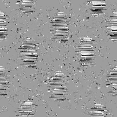 Seamless pattern of silver metal bars on a gray background.のイラスト素材
