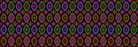 Ornament, mosaic, ethnic, folk pattern. It is made in bright, juicy, perfectly matching colors.