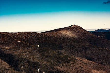 Cannon Mountain in Franconia, NH via Hi-Cannon, Kinsman Ridge, and Lonesome Lake Trailsの写真素材