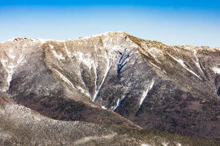 Cannon Mountain in Franconia, NH via Hi-Cannon, Kinsman Ridge, and Lonesome Lake Trailsの写真素材