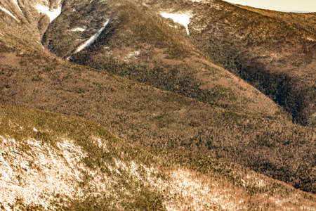 Cannon Mountain in Franconia, NH via Hi-Cannon, Kinsman Ridge, and Lonesome Lake Trailsの写真素材