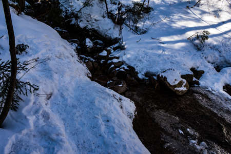 Cannon Mountain in Franconia, NH via Hi-Cannon, Kinsman Ridge, and Lonesome Lake Trailsの写真素材
