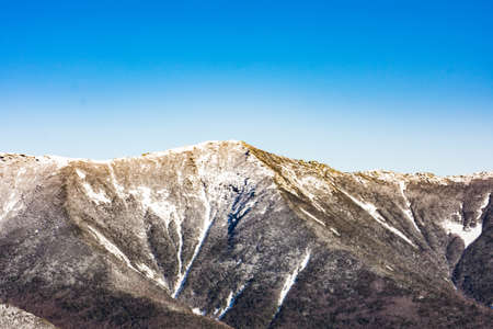 Cannon Mountain in Franconia, NH via Hi-Cannon, Kinsman Ridge, and Lonesome Lake Trailsの写真素材