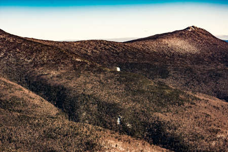 Cannon Mountain in Franconia, NH via Hi-Cannon, Kinsman Ridge, and Lonesome Lake Trailsの写真素材