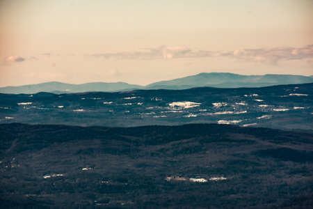Cannon Mountain in Franconia, NH via Hi-Cannon, Kinsman Ridge, and Lonesome Lake Trailsの写真素材