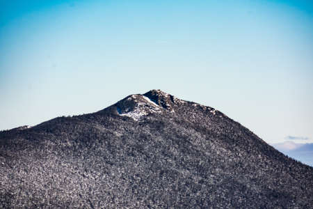 Cannon Mountain in Franconia, NH via Hi-Cannon, Kinsman Ridge, and Lonesome Lake Trailsの写真素材