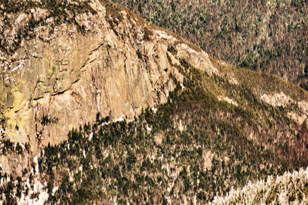 Cannon Mountain in Franconia, NH via Hi-Cannon, Kinsman Ridge, and Lonesome Lake Trailsの写真素材