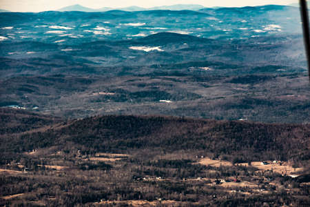 Cannon Mountain in Franconia, NH via Hi-Cannon, Kinsman Ridge, and Lonesome Lake Trailsの写真素材