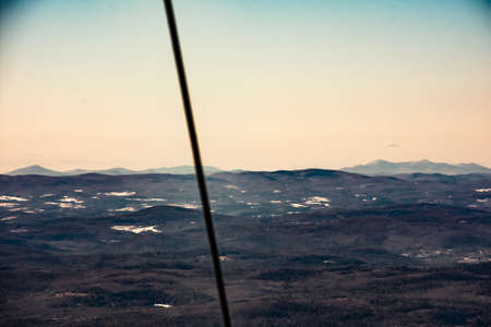 Cannon Mountain in Franconia, NH via Hi-Cannon, Kinsman Ridge, and Lonesome Lake Trailsの写真素材