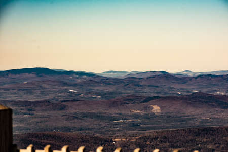 Cannon Mountain in Franconia, NH via Hi-Cannon, Kinsman Ridge, and Lonesome Lake Trailsの写真素材