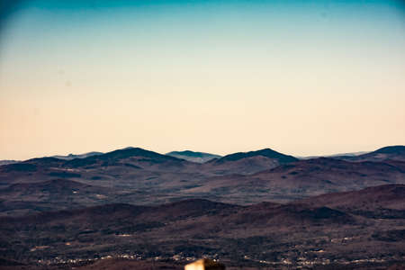 Cannon Mountain in Franconia, NH via Hi-Cannon, Kinsman Ridge, and Lonesome Lake Trailsの写真素材