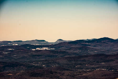 Cannon Mountain in Franconia, NH via Hi-Cannon, Kinsman Ridge, and Lonesome Lake Trailsの写真素材