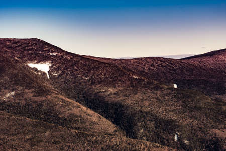Cannon Mountain in Franconia, NH via Hi-Cannon, Kinsman Ridge, and Lonesome Lake Trailsの写真素材